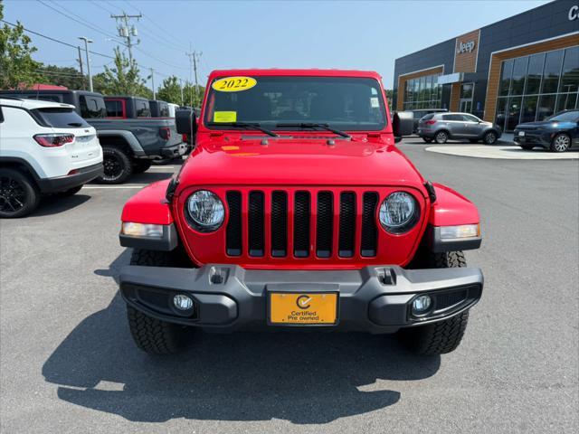 used 2022 Jeep Wrangler Unlimited car, priced at $33,975