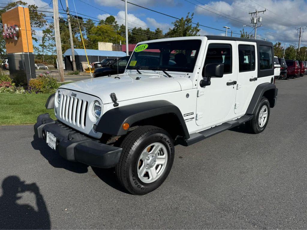 used 2018 Jeep Wrangler JK Unlimited car, priced at $23,975