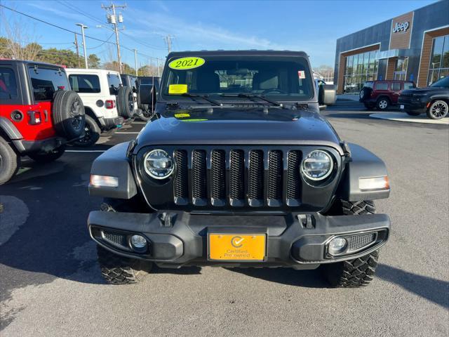 used 2021 Jeep Wrangler car, priced at $31,675