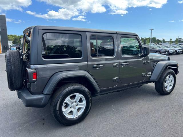 used 2020 Jeep Wrangler Unlimited car, priced at $29,775