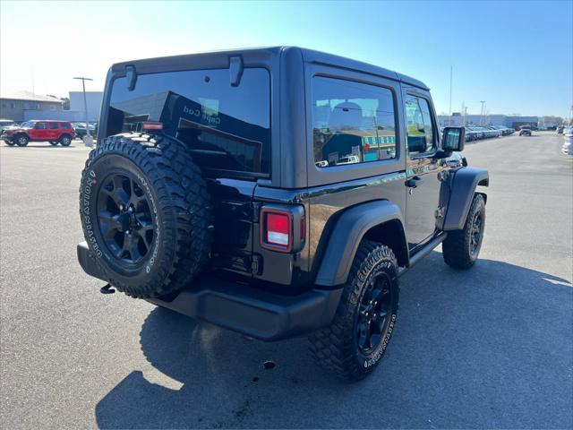 used 2022 Jeep Wrangler car, priced at $30,375