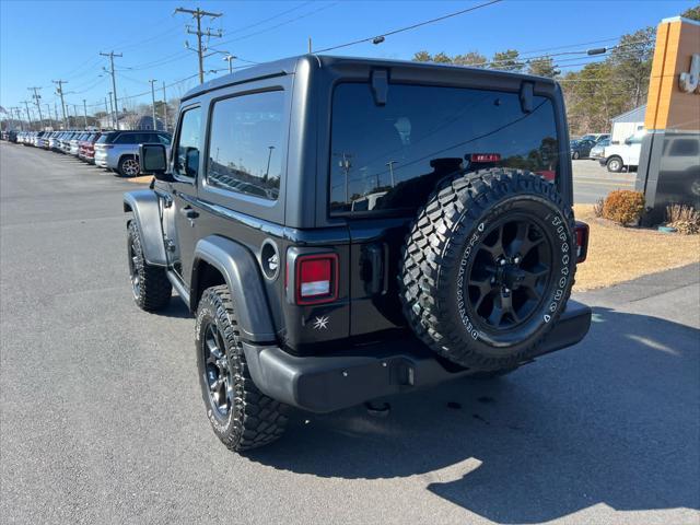 used 2022 Jeep Wrangler car, priced at $30,375