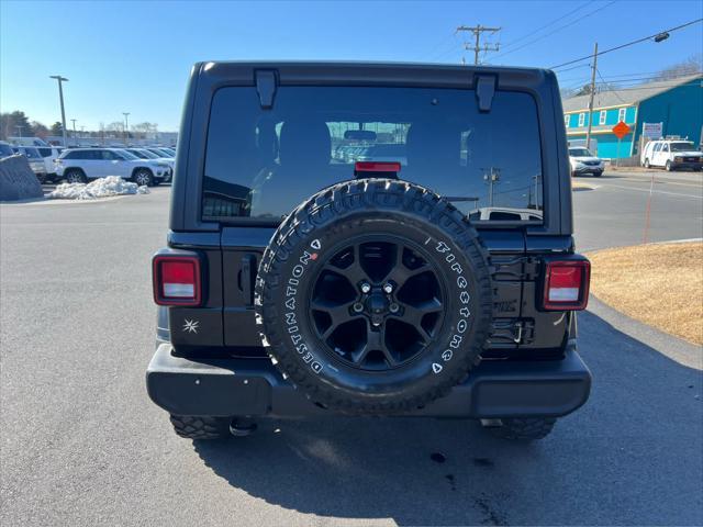 used 2022 Jeep Wrangler car, priced at $30,375