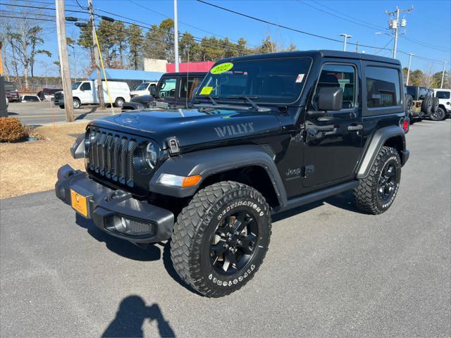 used 2022 Jeep Wrangler car, priced at $30,375