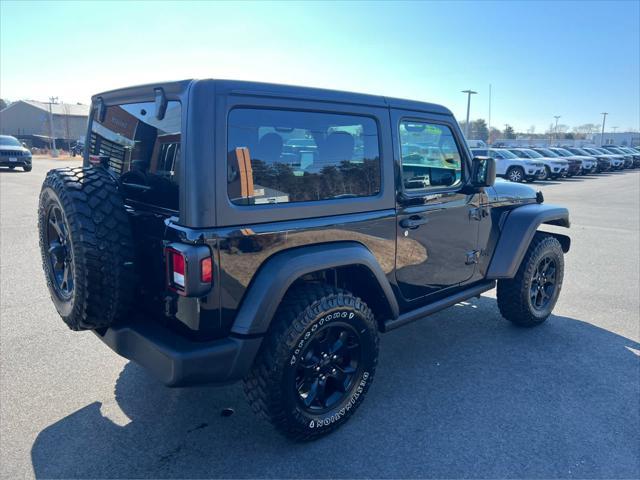 used 2022 Jeep Wrangler car, priced at $30,375