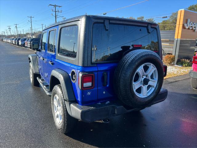 used 2020 Jeep Wrangler Unlimited car, priced at $27,475