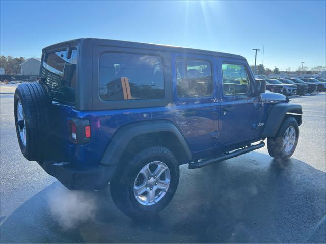 used 2020 Jeep Wrangler Unlimited car, priced at $27,475