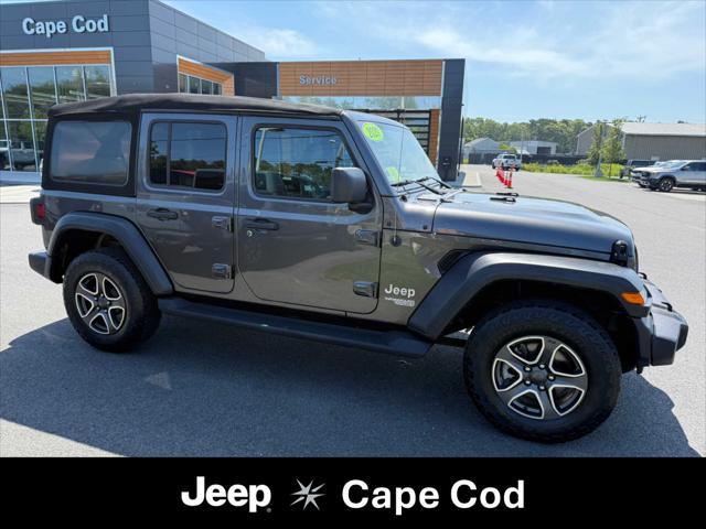 used 2020 Jeep Wrangler Unlimited car, priced at $25,975