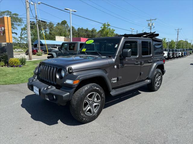 used 2020 Jeep Wrangler Unlimited car, priced at $25,975