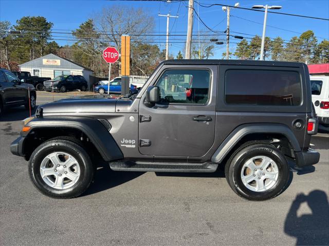 used 2021 Jeep Wrangler car, priced at $26,875