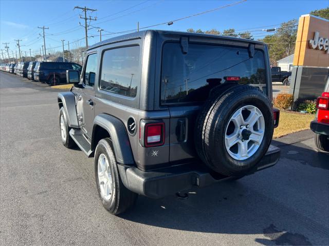 used 2021 Jeep Wrangler car, priced at $26,875