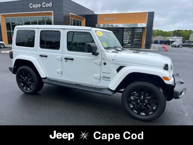 used 2021 Jeep Wrangler Unlimited 4xe car, priced at $31,475