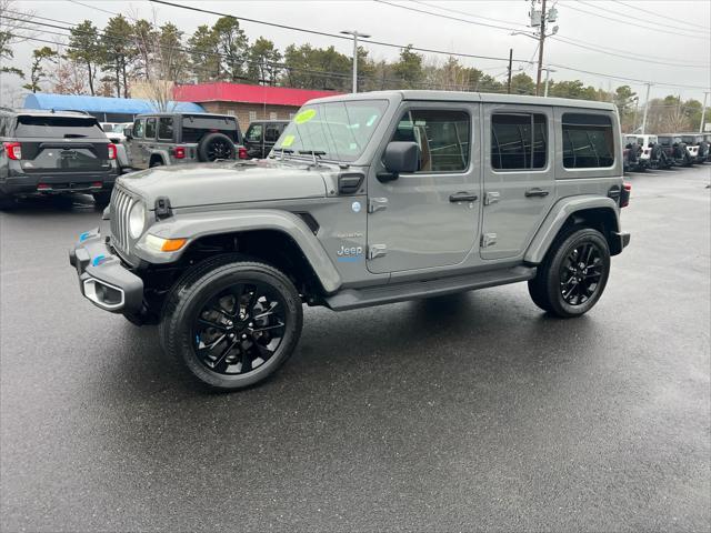 used 2022 Jeep Wrangler Unlimited 4xe car, priced at $34,575