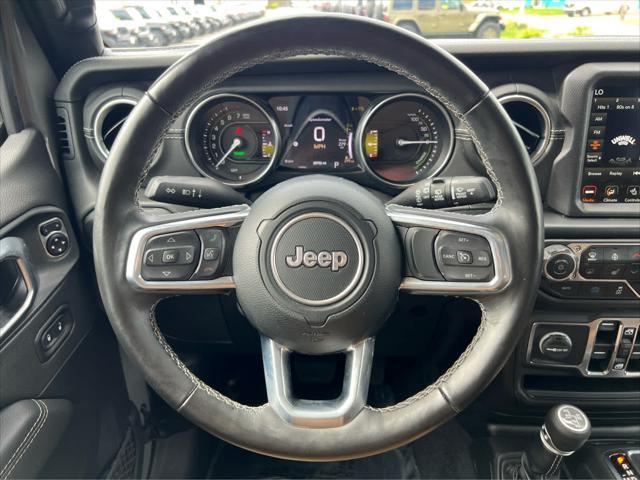 used 2022 Jeep Wrangler Unlimited 4xe car, priced at $33,575