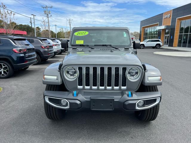 used 2022 Jeep Wrangler Unlimited 4xe car, priced at $33,575