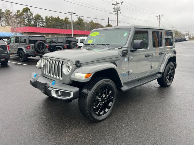 used 2022 Jeep Wrangler Unlimited 4xe car, priced at $34,575