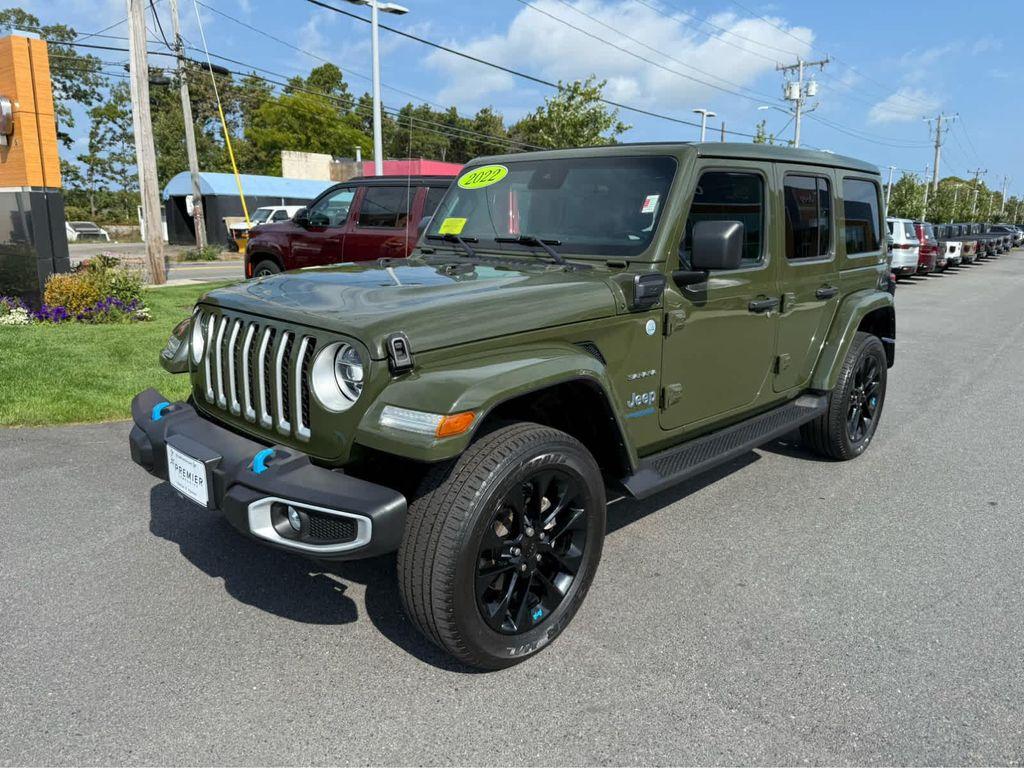 used 2022 Jeep Wrangler Unlimited 4xe car, priced at $34,975