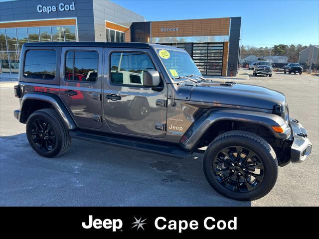 used 2021 Jeep Wrangler Unlimited 4xe car, priced at $32,575