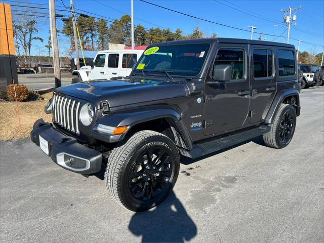 used 2021 Jeep Wrangler Unlimited 4xe car, priced at $32,575