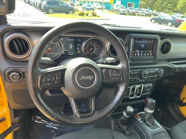 used 2021 Jeep Wrangler Unlimited car, priced at $32,275