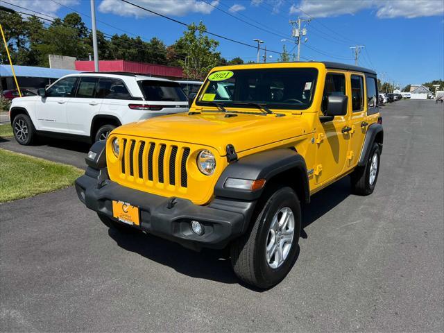 used 2021 Jeep Wrangler Unlimited car, priced at $32,275