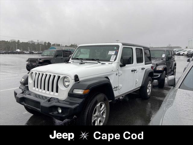 used 2020 Jeep Wrangler Unlimited car, priced at $31,175