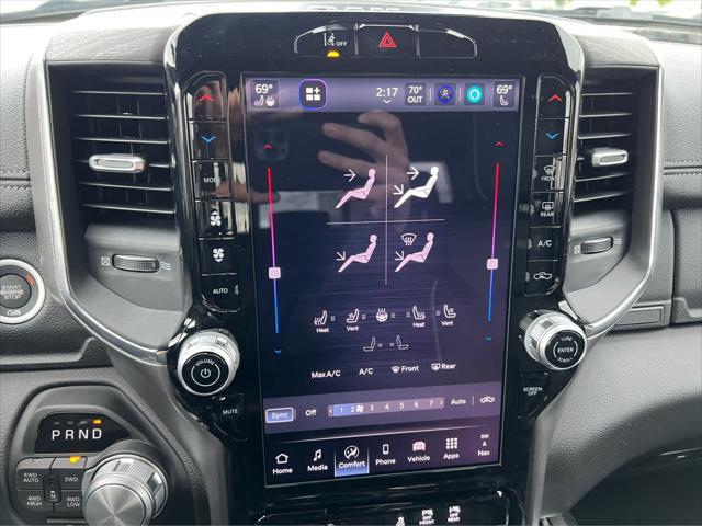 new 2025 Ram 1500 car, priced at $69,525
