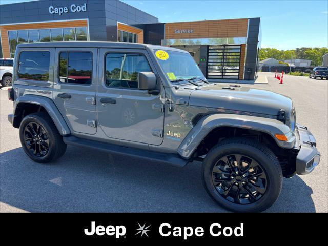 used 2021 Jeep Wrangler Unlimited 4xe car, priced at $32,975