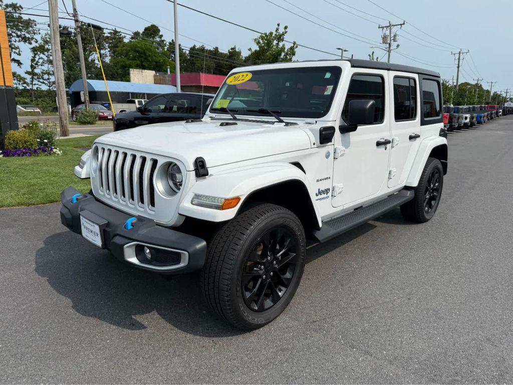 used 2022 Jeep Wrangler Unlimited 4xe car, priced at $34,775