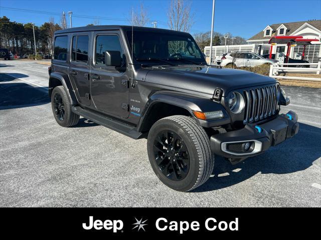 used 2022 Jeep Wrangler Unlimited 4xe car, priced at $34,975