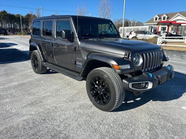 used 2022 Jeep Wrangler Unlimited 4xe car, priced at $34,975