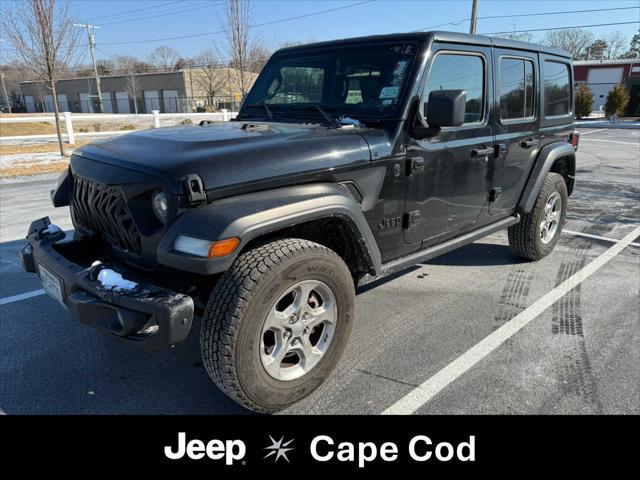 used 2021 Jeep Wrangler Unlimited car, priced at $30,475