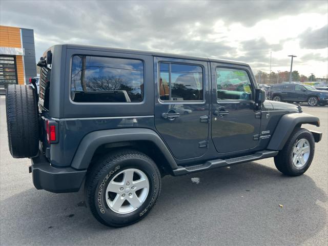 used 2017 Jeep Wrangler Unlimited car, priced at $22,975