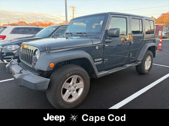 used 2017 Jeep Wrangler Unlimited car, priced at $23,775