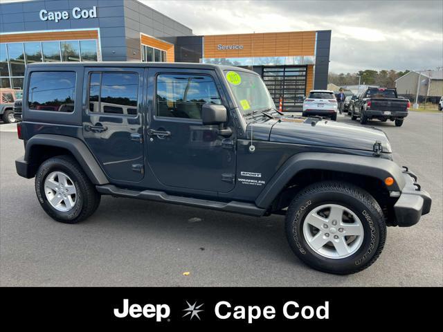 used 2017 Jeep Wrangler Unlimited car, priced at $23,775