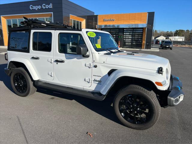 used 2022 Jeep Wrangler Unlimited 4xe car, priced at $32,775