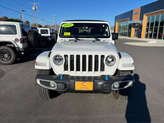 used 2022 Jeep Wrangler Unlimited 4xe car, priced at $32,775