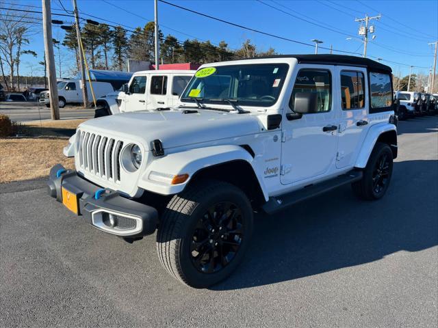 used 2022 Jeep Wrangler Unlimited 4xe car, priced at $32,775