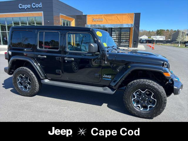 used 2022 Jeep Wrangler Unlimited 4xe car, priced at $36,575