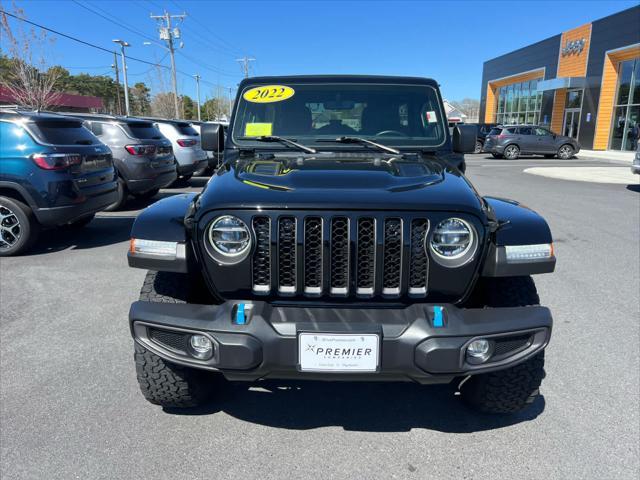 used 2022 Jeep Wrangler Unlimited 4xe car, priced at $36,575