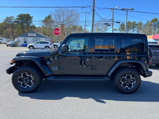 used 2022 Jeep Wrangler Unlimited 4xe car, priced at $36,575