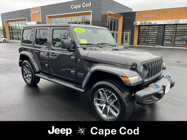 used 2024 Jeep Wrangler 4xe car, priced at $49,575