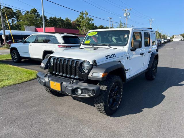 used 2021 Jeep Wrangler car, priced at $34,675