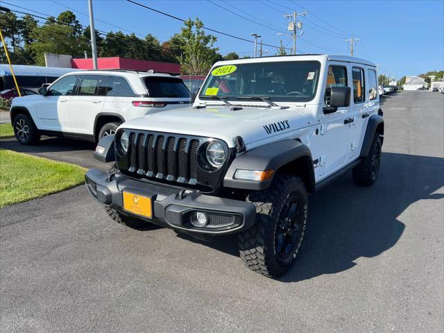 used 2021 Jeep Wrangler car, priced at $34,675