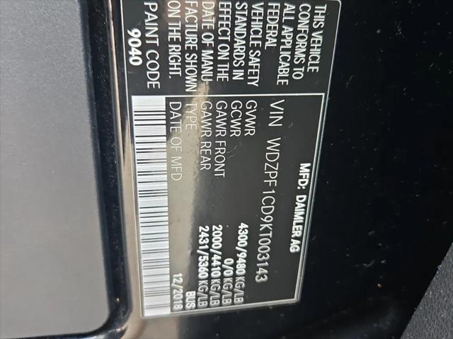 used 2019 Mercedes-Benz Sprinter 2500 car, priced at $28,750