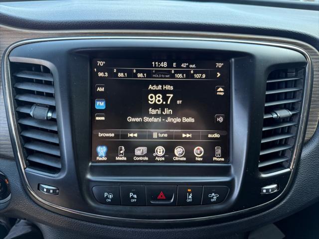 used 2015 Chrysler 200 car, priced at $10,600