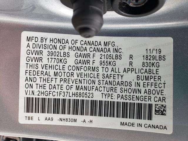 used 2020 Honda Civic car, priced at $20,888