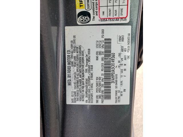 used 2012 Ford Fusion car, priced at $8,888