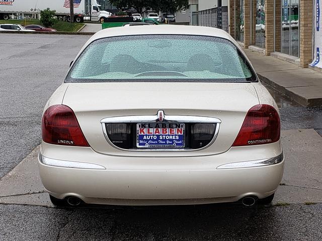 used 2002 Lincoln Continental car, priced at $8,888