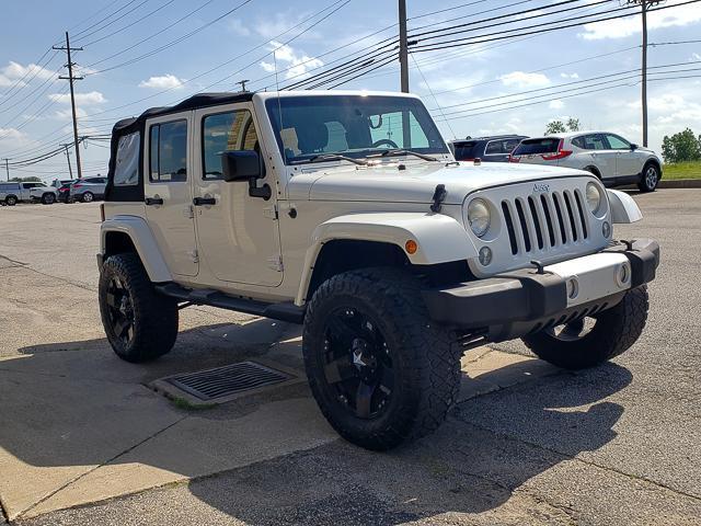 used 2014 Jeep Wrangler Unlimited car, priced at $16,888
